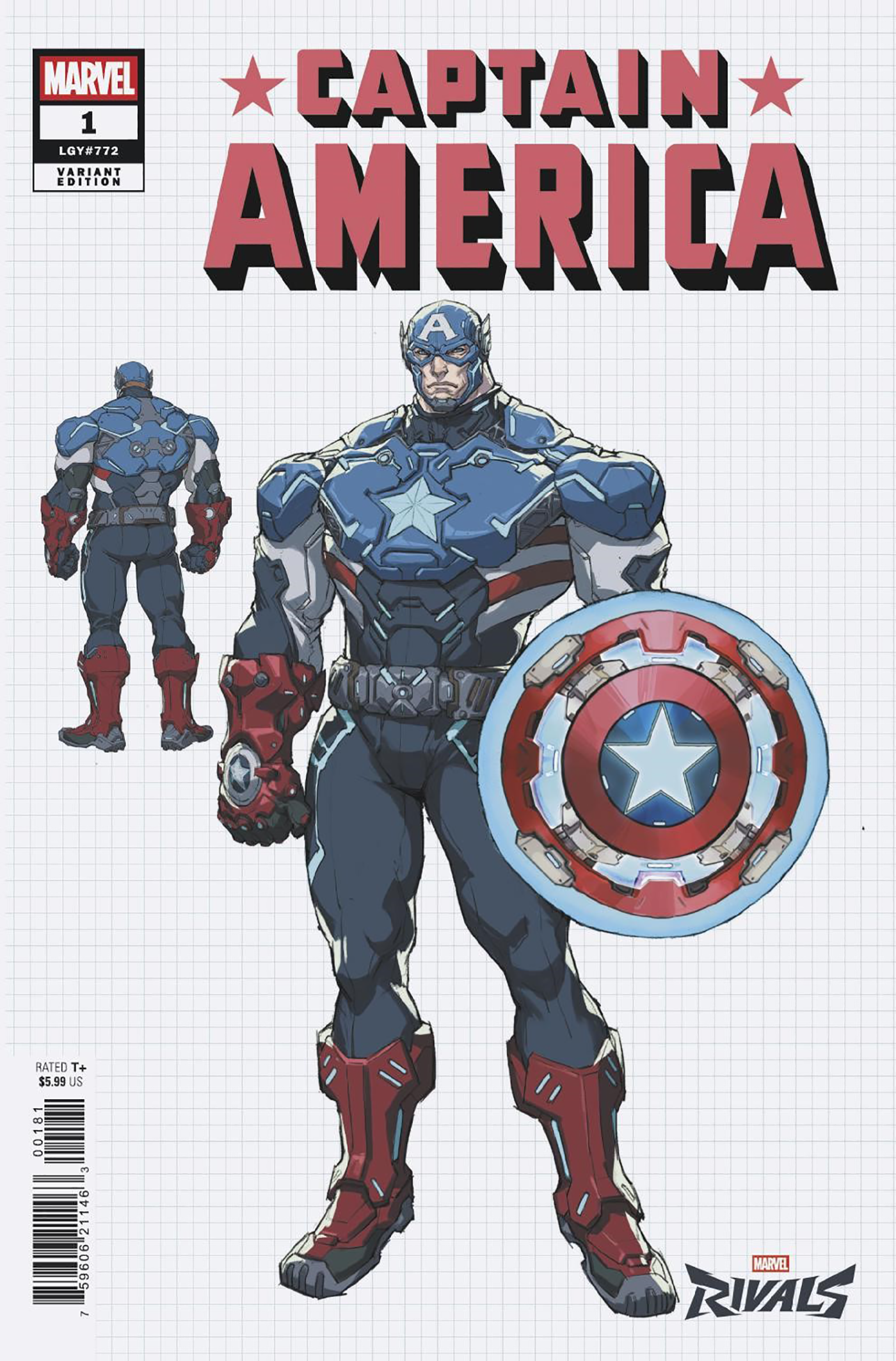 CAPTAIN AMERICA #1 NETEASE GAMES MARVEL RIVALS VARIANT (7/2/2025)