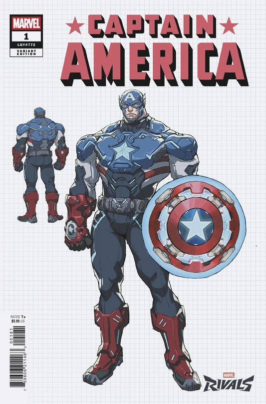 CAPTAIN AMERICA #1 NETEASE GAMES MARVEL RIVALS VARIANT (7/2/2025)