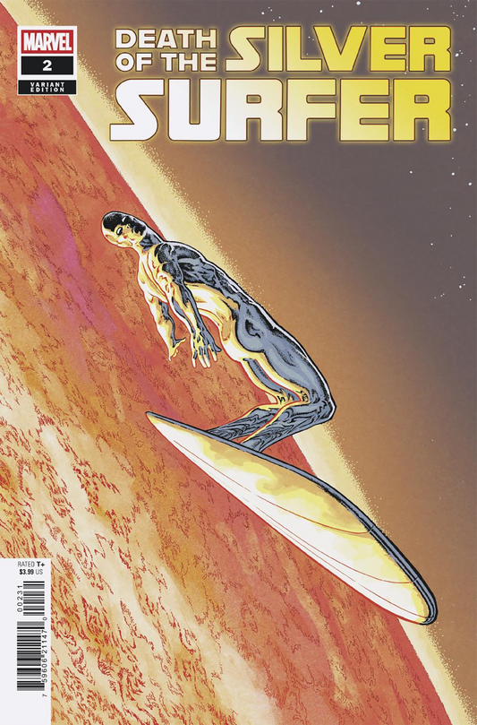 DEATH OF THE SILVER SURFER #2 AARON KUDER VARIANT (7/16/2025)