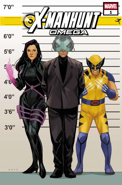 X-MANHUNT OMEGA #1 PHIL NOTO CONNECTING X-MANHUNT VARIANT (3/26/2025)