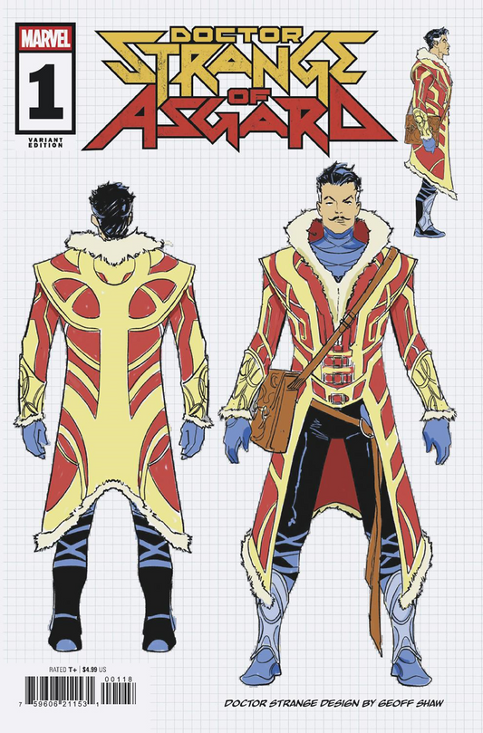 DOCTOR STRANGE OF ASGARD #1 GEOFF SHAW DESIGN VARIANT [DOOM] [1:10] (3/5/2025)