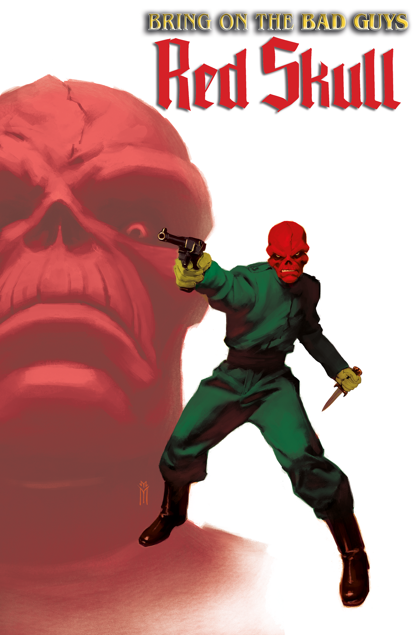 BRING ON THE BAD GUYS: RED SKULL #1 MIGUEL MERCADO VARIANT (8/13/2025)