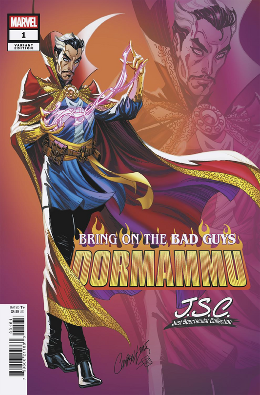 BRING ON THE BAD GUYS: DORMAMMU #1 J. SCOTT CAMPBELL JUST SPECTACULAR COLLECTION VARIANT (8/27/2025)