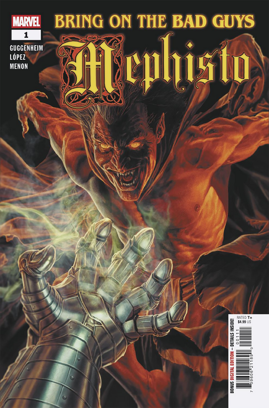 BRING ON THE BAD GUYS: MEPHISTO #1 (8/27/2025)