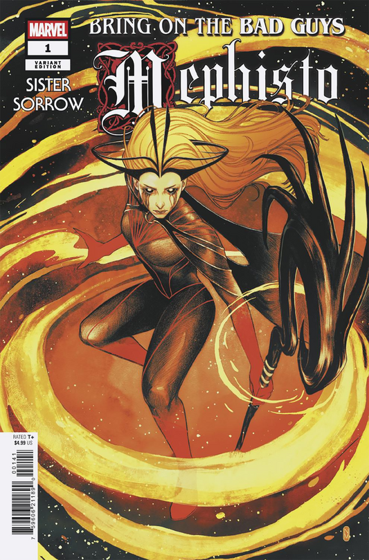 BRING ON THE BAD GUYS: MEPHISTO #1 NIMIT MALAVIA SISTER SORROW VARIANT (8/27/2025)