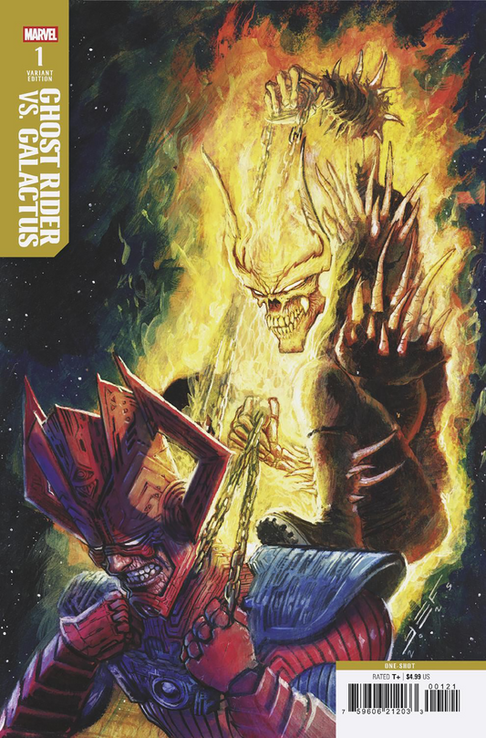 GHOST RIDER VS. GALACTUS #1 JUAN FERREYRA VARIANT (6/4/2025)
