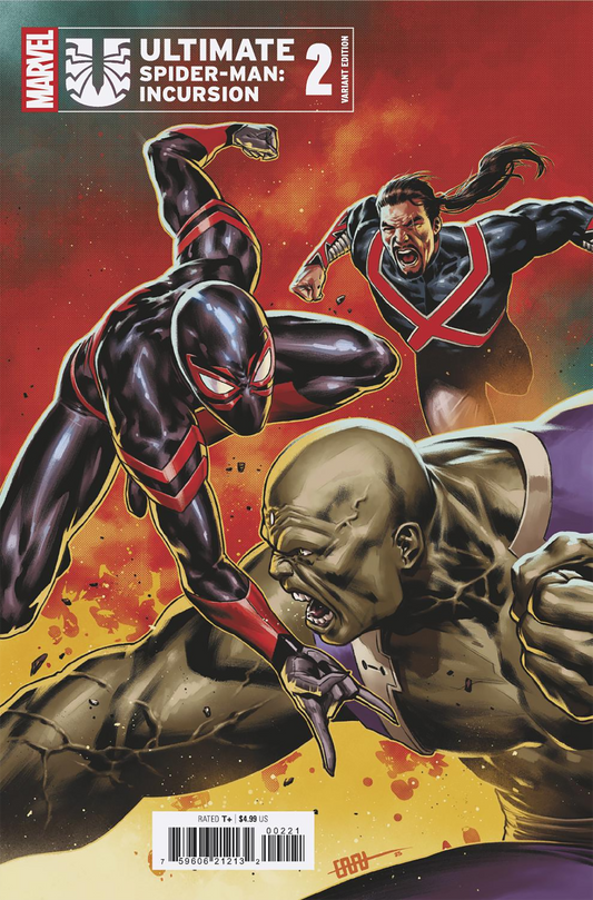 ULTIMATE SPIDER-MAN: INCURSION #2 CAFU VARIANT (7/9/2025)