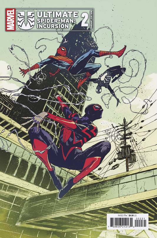 ULTIMATE SPIDER-MAN: INCURSION #2 SANFORD GREENE VARIANT (7/9/2025)