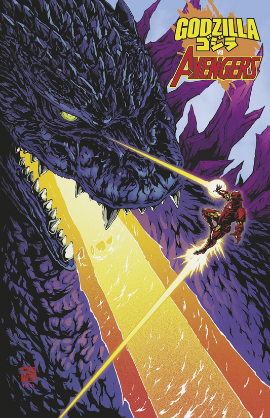 GODZILLA VS. AVENGERS #1 TAKASHI OKAZAKI FOIL VARIANT (6/18/2025)