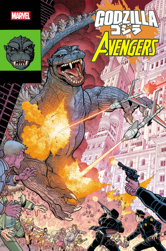 GODZILLA VS. AVENGERS #1 NICK BRADSHAW MONSTER HOMAGE VARIANT (6/18/2025)