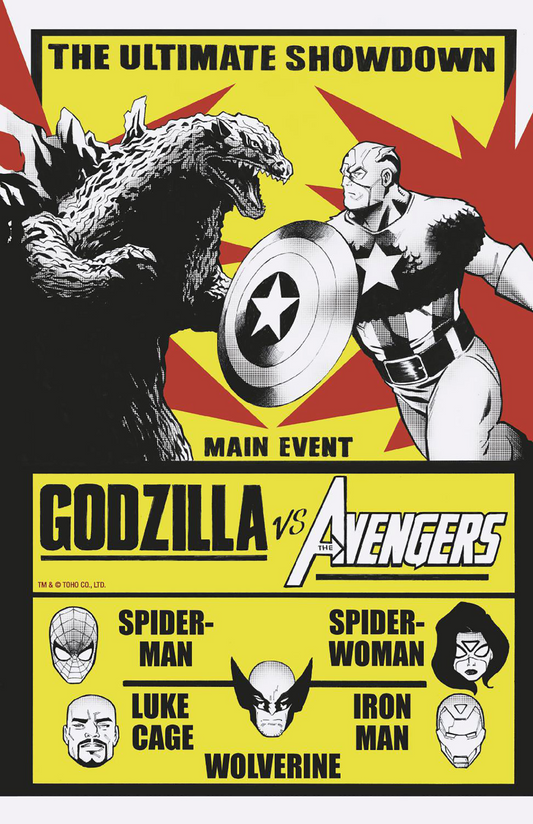 GODZILLA VS. AVENGERS #1 LEE GARBETT VERSUS VARIANT (6/18/2025)