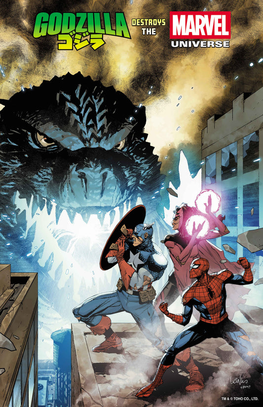GODZILLA DESTROYS THE MARVEL UNIVERSE #1 LEINIL YU FOIL VARIANT (7/16/2025)