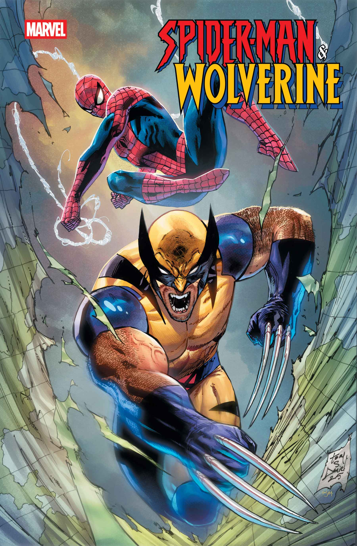 SPIDER-MAN & WOLVERINE #4 TONY DANIEL VARIANT (8/13/2025)