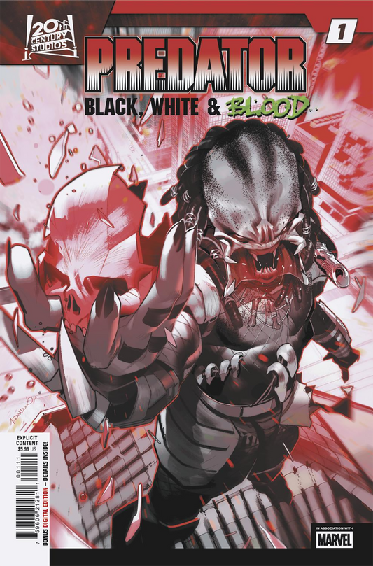PREDATOR: BLACK, WHITE & BLOOD #1 (7/9/2025)