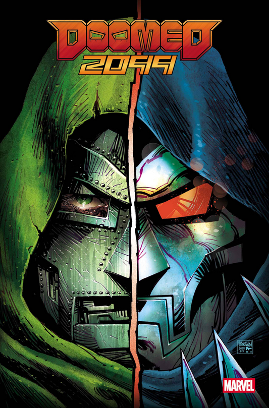 DOOMED 2099 #1 DAN PANOSIAN DOOMED MASK FOIL VARIANT (8/27/2025)