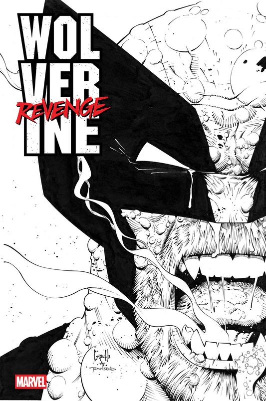 WOLVERINE: REVENGE - RED BAND: RAW - BLACK & WHITE EDITION #4 [POLYBAGGED] (10/15/2025)
