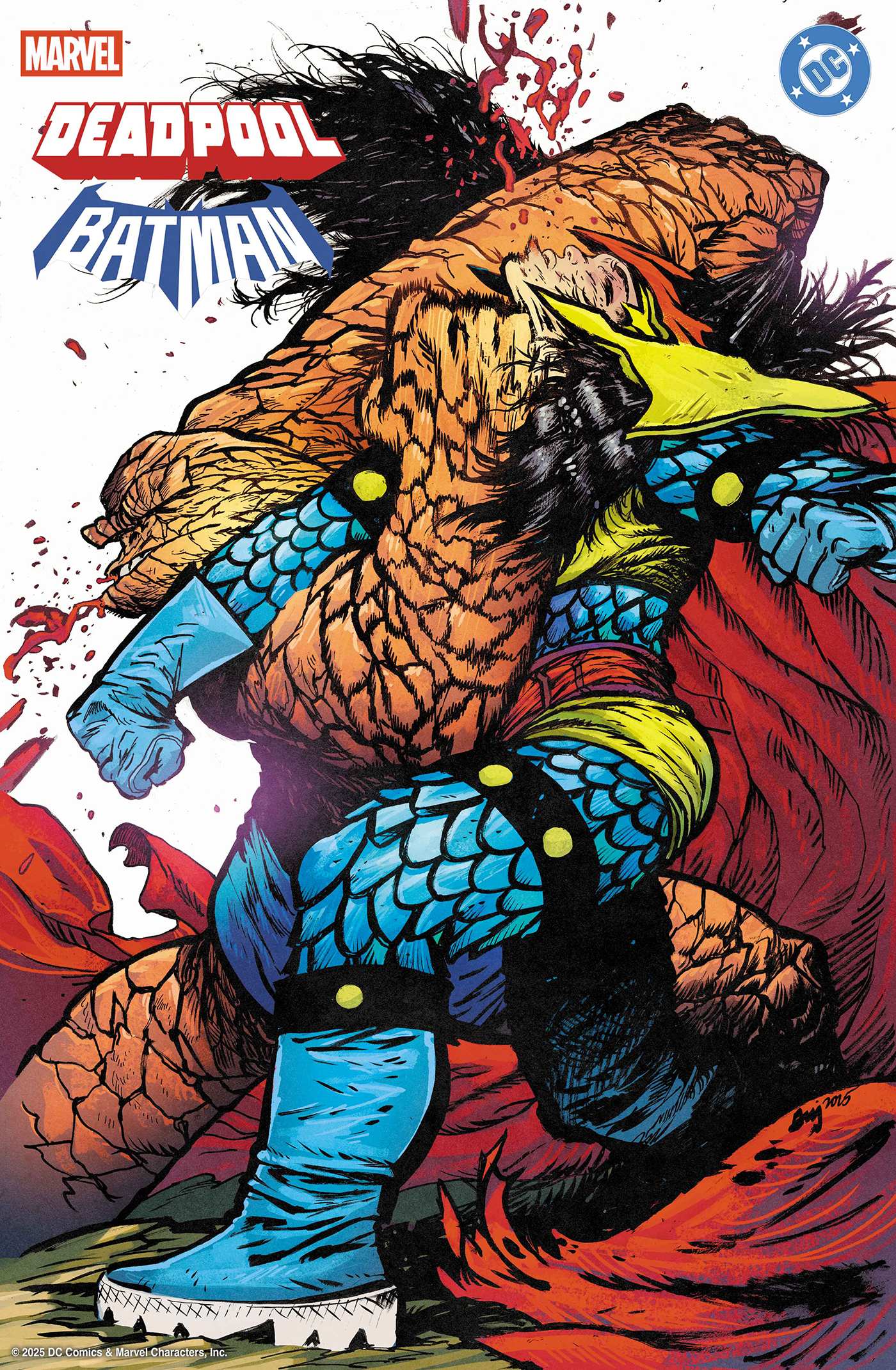 MARVEL/DC: DEADPOOL/BATMAN #1 DANIEL WARREN JOHNSON VARIANT (9/17/2025)