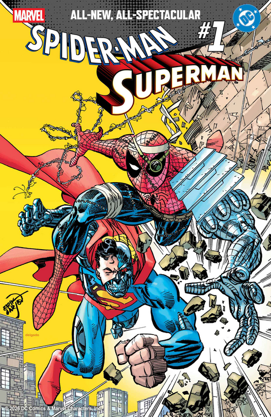 MARVEL/DC: SPIDER-MAN/SUPERMAN #1 ERIK LARSEN VARIANT (4/15/2026)