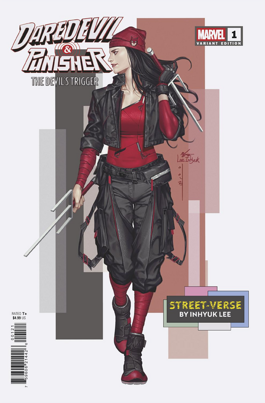 DAREDEVIL/PUNISHER: THE DEVIL'S TRIGGER #1 INHYUK LEE STREET-VERSE VARIANT (11/26/2025)