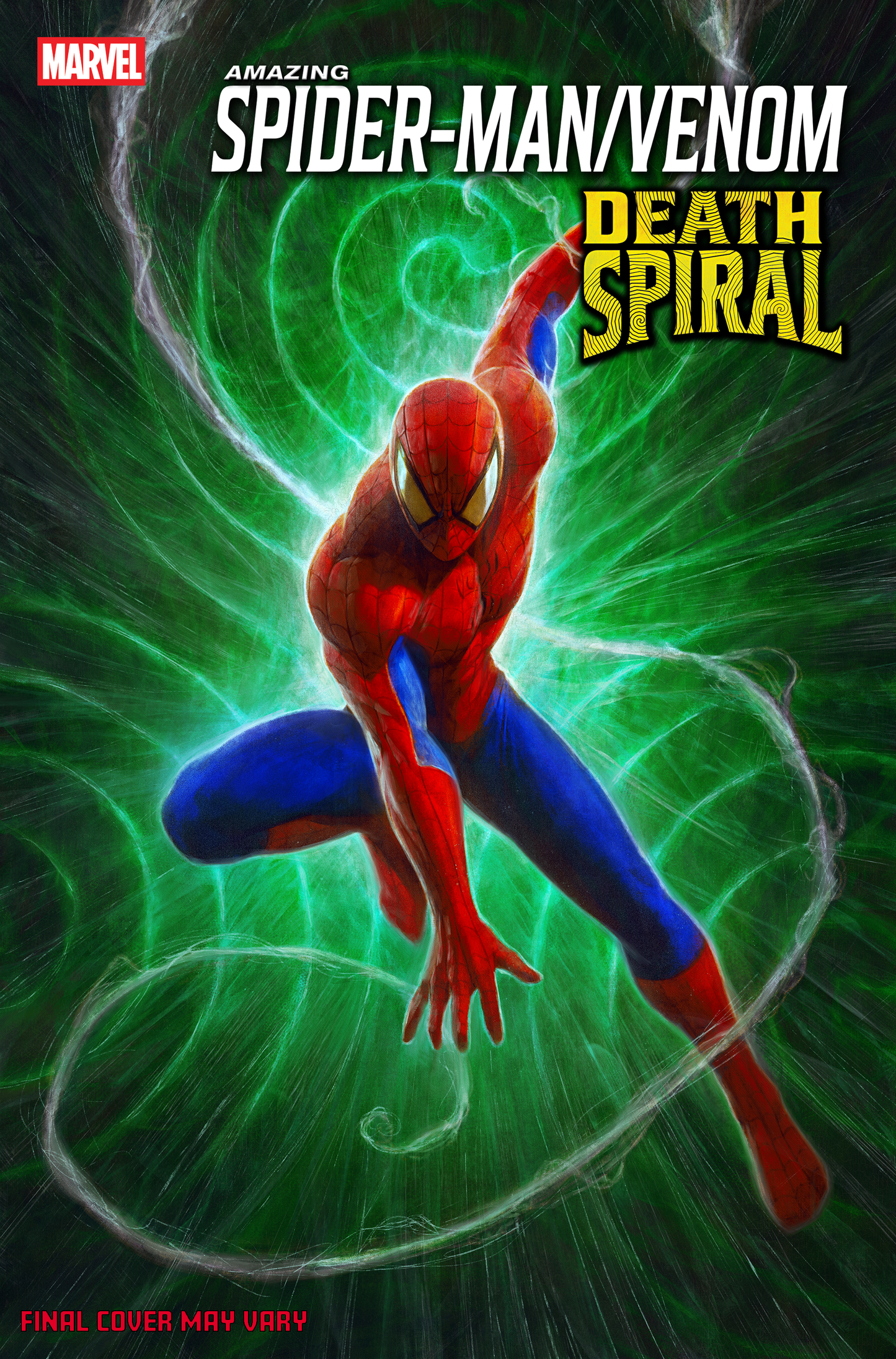 AMAZING SPIDER-MAN/VENOM: DEATH SPIRAL #1 DAVE RAPOZA SPIDER-MAN VARIANT (2/25/2026)