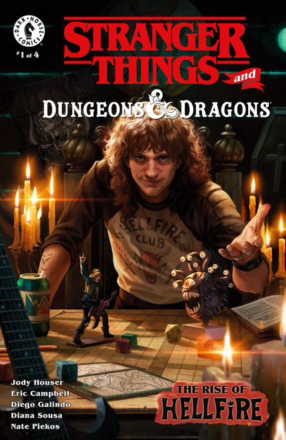 Stranger Things and Dungeons & Dragons: The Rise of Hellfire #1 (CVR A) (Magali Villanueve) (2/19/2025)