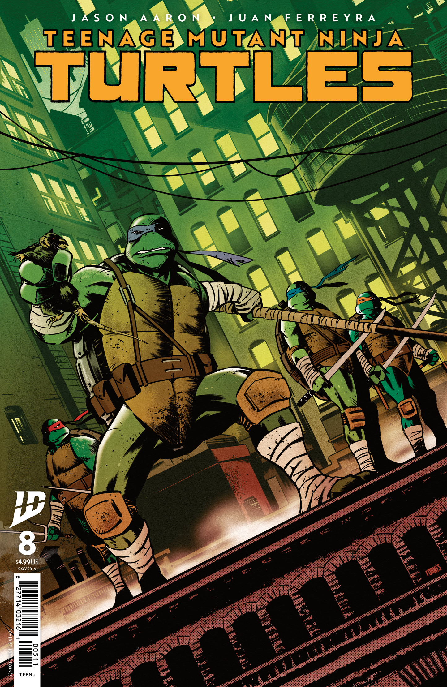 Teenage Mutant Ninja Turtles #8 Cover A (Fornés) (3/26/2025)