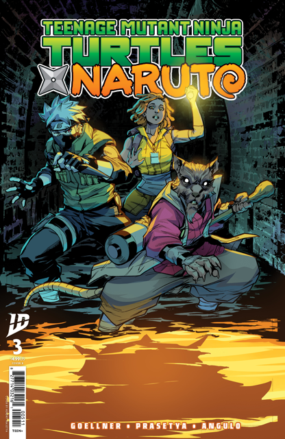 Teenage Mutant Ninja Turtles x Naruto #3 Variant B (Prasetya) (3/26/2025)