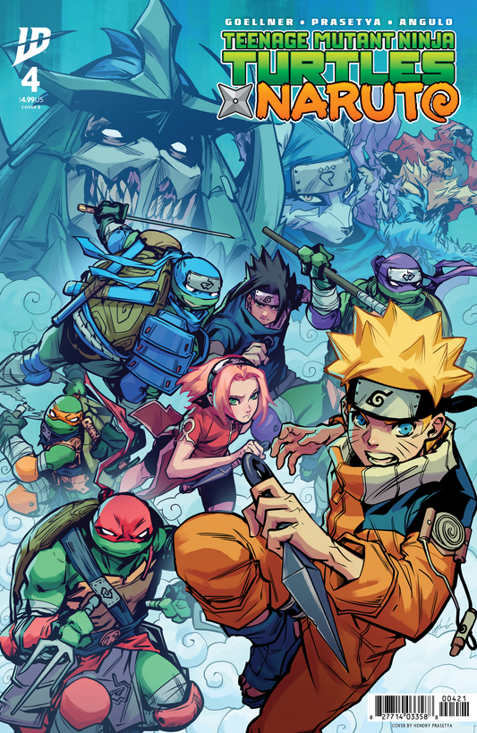 Teenage Mutant Ninja Turtles x Naruto #4 Variant B (Prasetya) (6/4/2025)