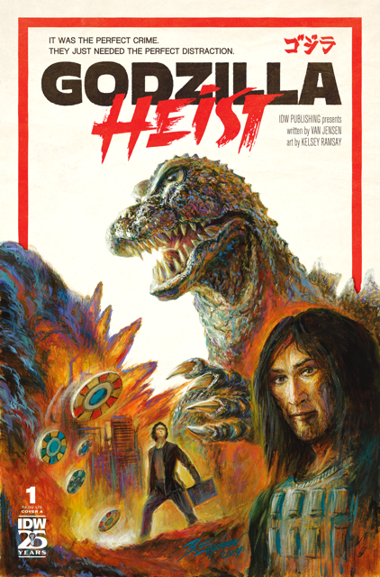 Godzilla: Heist #1 Cover A (Eggleton) (2/19/2025)