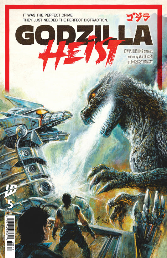 Godzilla: Heist #5 Cover A (Eggleton) (7/2/2025)