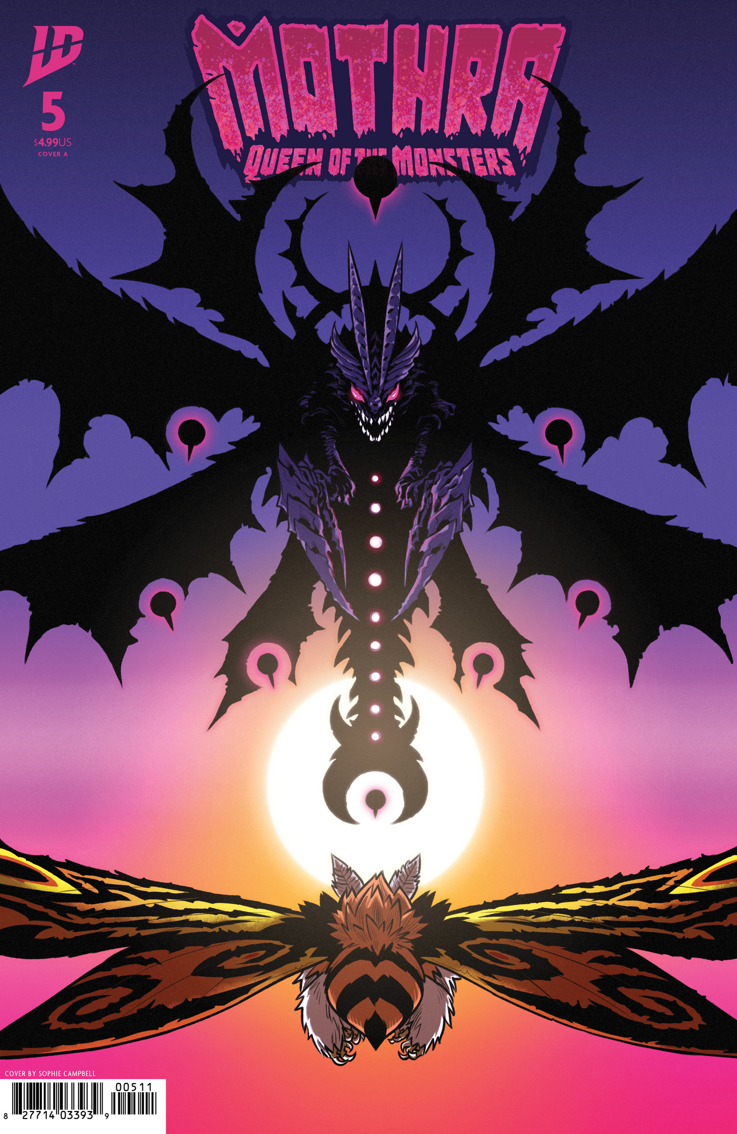 Mothra: Queen of the Monsters #5 Cover A (Campbell) (8/20/2025)