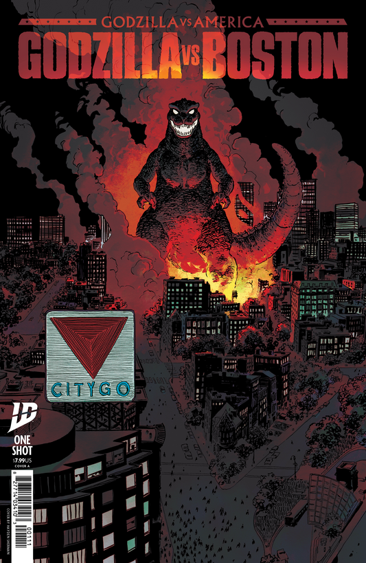 Godzilla Vs. America: Boston Cover A (Sherman) (7/30/2025)