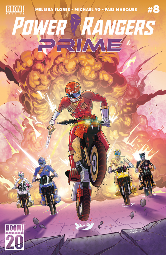 Power Rangers Prime #8 B Variant (Dressed, Griffin) (7/2/2025)