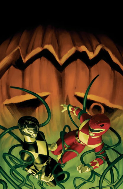 Mighty Morphin Power Rangers Halloween Special #1 C Variant (Full Art, Foil, Mercado) (10/22/2025)