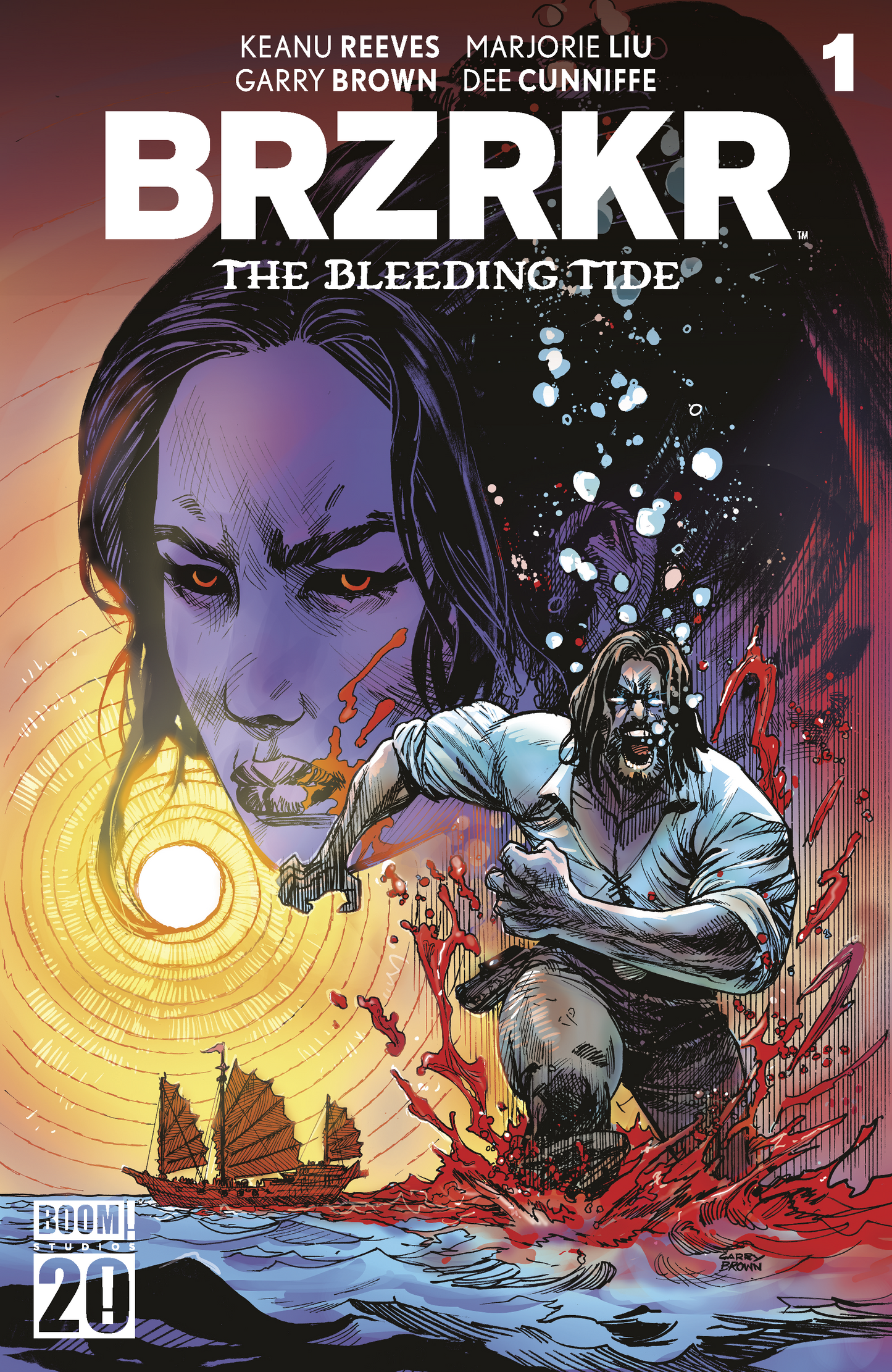 BRZRKR: The Bleeding Tide #1 D Variant (Dressed, Foil, Brown) (11/26/2025)