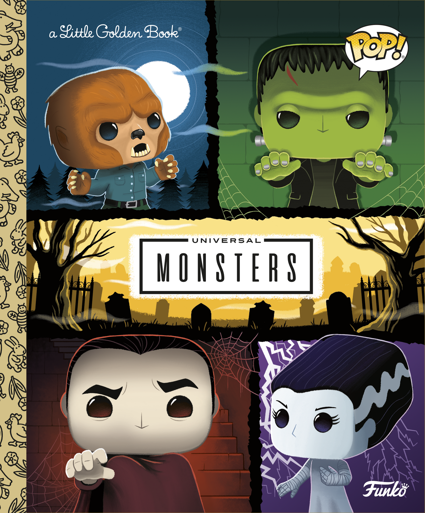 Universal Monsters Little Golden Book (Funko Pop!)