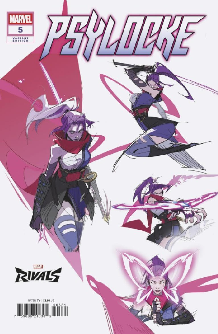 PSYLOCKE #5 NETEASE GAMES MARVEL RIVALS VARIANT (3/19/2025)