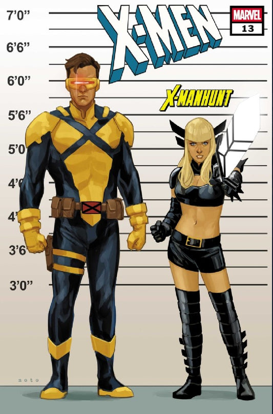 X-MEN #13 PHIL NOTO CONNECTING X-MANHUNT VARIANT (3/12/2025)